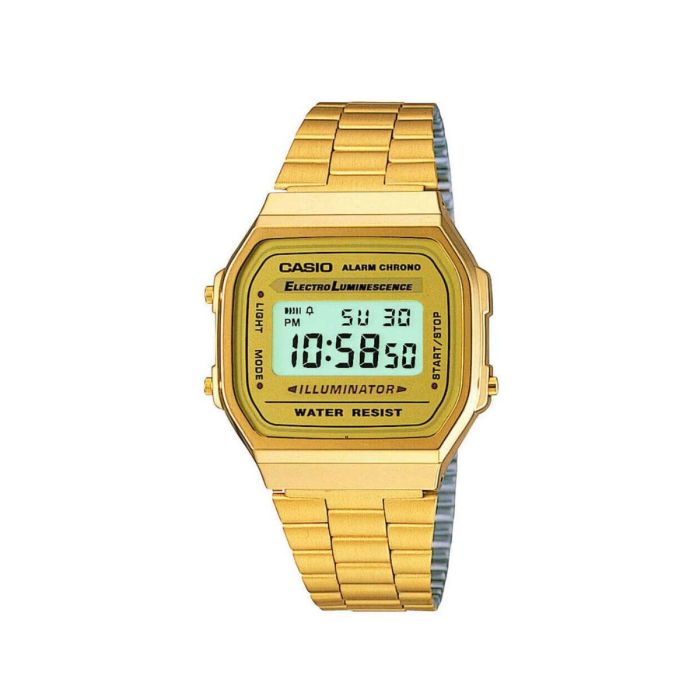 Casio A168WEGC-3DF Classic Digital Gold