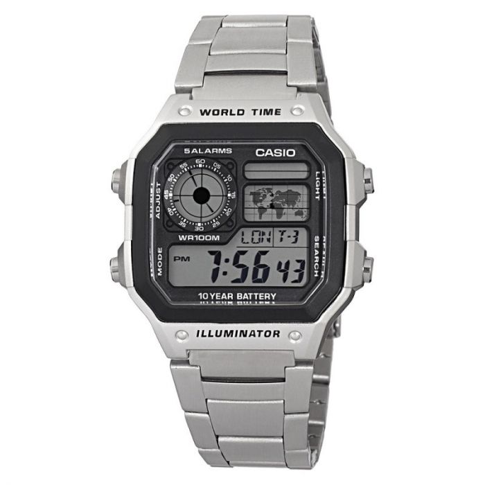 Casio AE-1200WHD-1AVEF World Time LCD Watch