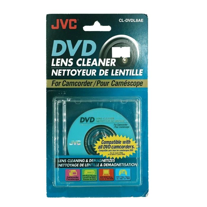 JVC DVD Lens Cleaner 8cm- CL-DVDL8AE