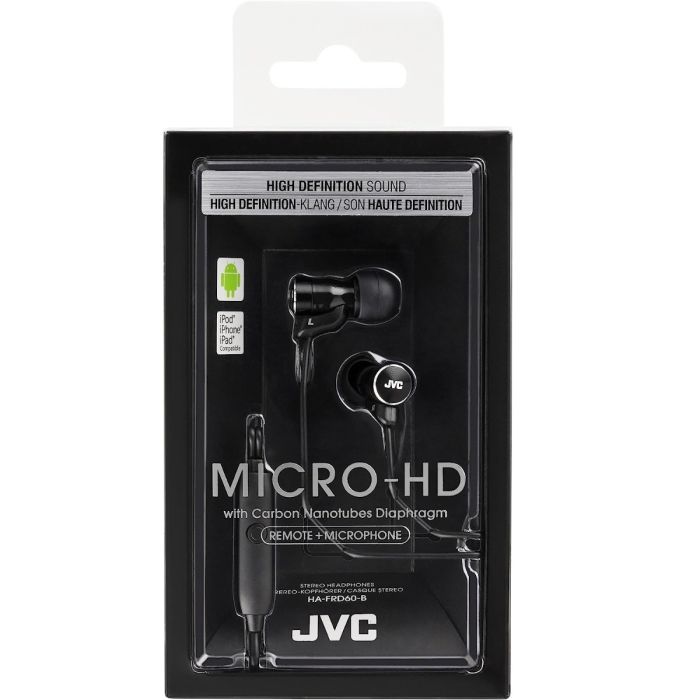 JVC HA-FRD60 Black Headphones