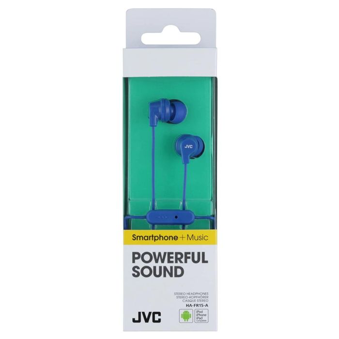 JVC HAFR15 Blue In Ear Headphones