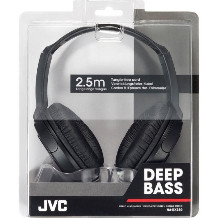 JVC HA-RX330 Full Size Extra Bass Stereo Overhead Dj Headphones