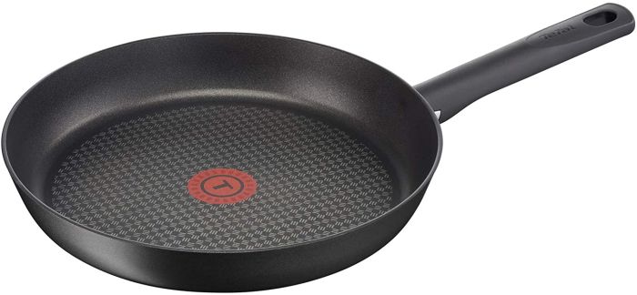 Tefal So Recycled G11004 Multi-Purpose Round Frying Pan Saucepan / Multi-Purpose Frying Pan, Black, Titanium Pro, 175 C, Aluminium