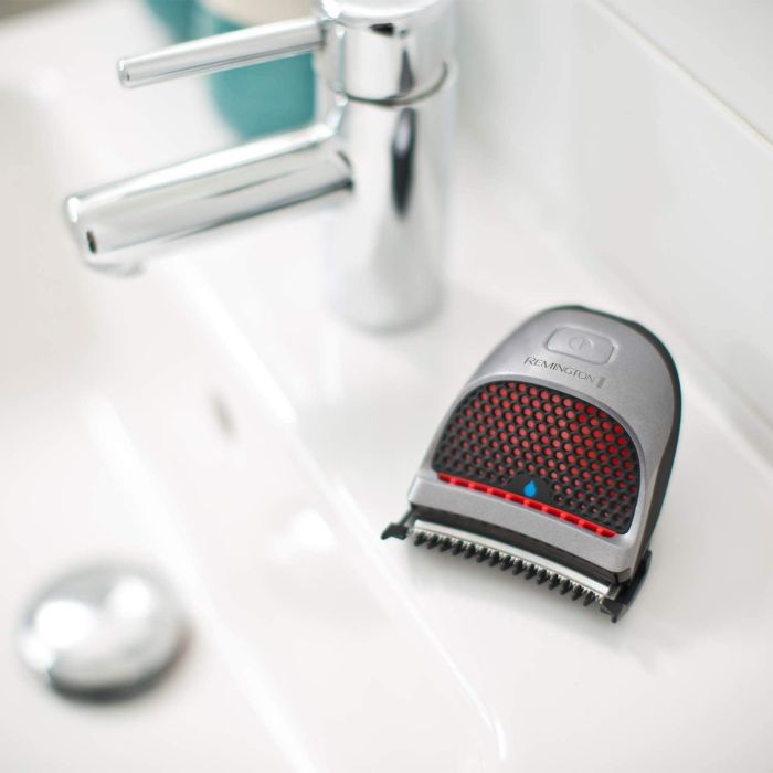 Remington Quick Cut Hair Clippers with 9 Comb Lengths Curved Blade for Rapid Hair Trimming Detailing with Storage Pouch - HC4250