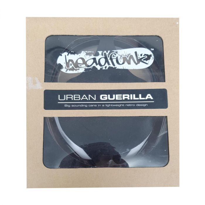 Headfunk HFH234 Urban Guerilla Black Headphones