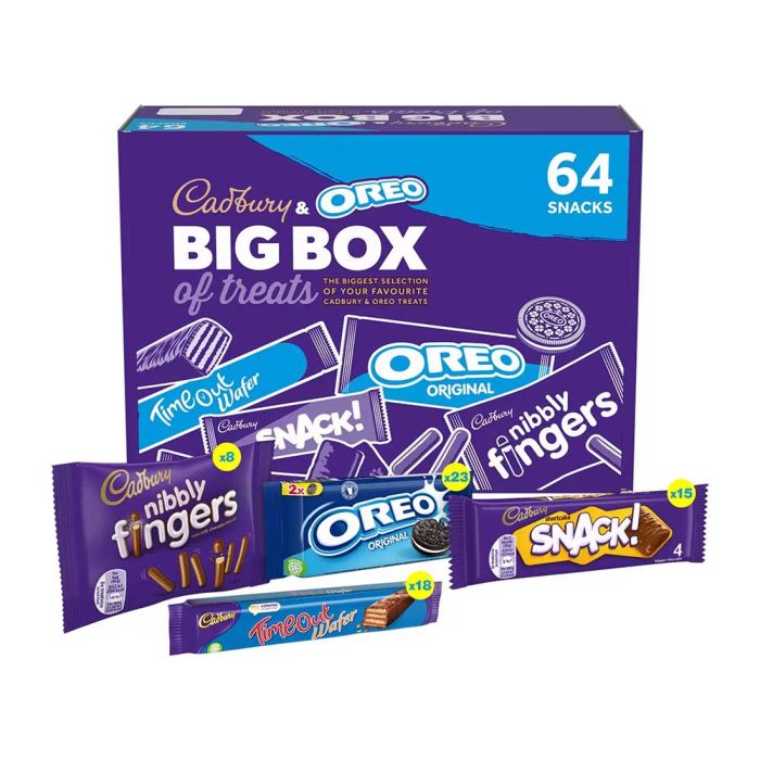 Cadbury & Oreo Big Box 64 Snack