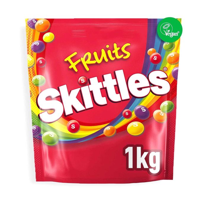 Fruit Skittles Party Pack 1000g