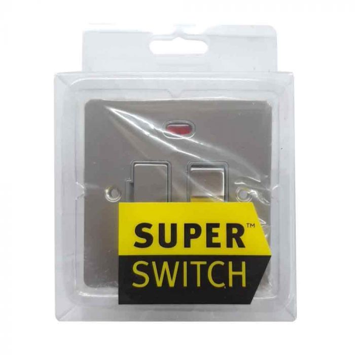 Superswitch SW209BSSC 13A Switched Connection Unit with Neon Pack of 10