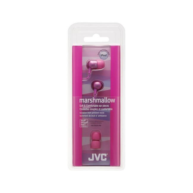 JVC HAFX35-PN-E Pink Headphone