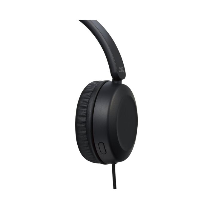 JVC Foldable Lightweight HA-S31M On-Ear Headphones with Built-In Remote, Microphone and Call Handling, Black