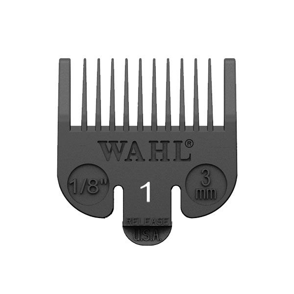 Wahl 3114 No.1 Comb Attachment 1/8 3mm Black