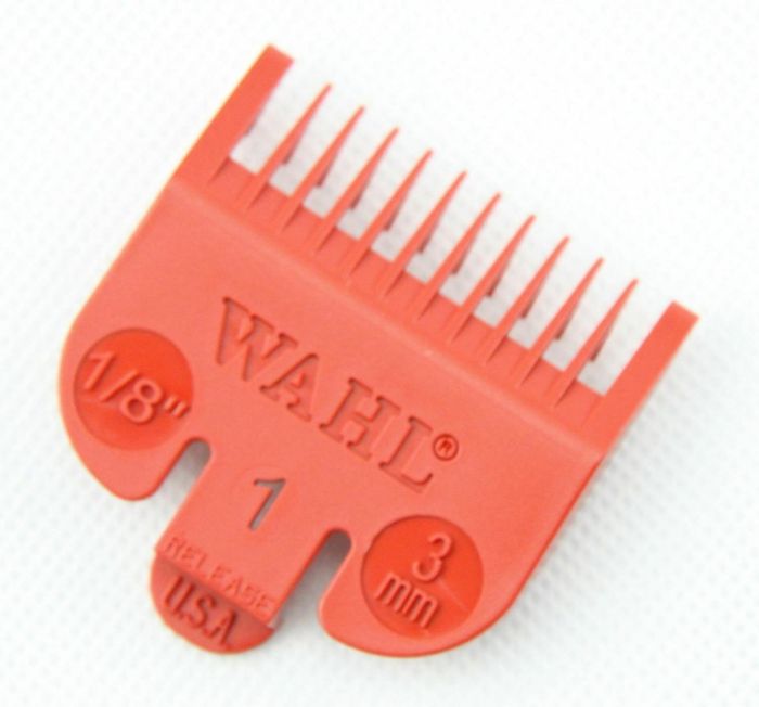 Wahl 3114-2001 No.1 Attachment Comb 3mm Red