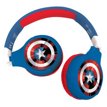 Lexibook Marvel Avengers Bluetooth & Wired Foldable Headphones