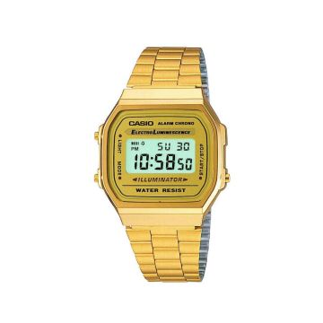 Casio A168WEGC-3DF Classic Digital Gold