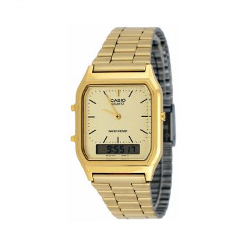 Casio AQ-230GA-9DMQYES Mens Classic Combi Watch - Gold