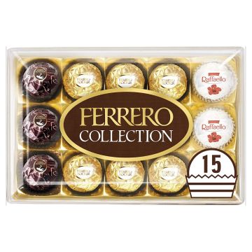 Ferrero Rocher Collection - Assorted Chocolates - 15 Pieces 