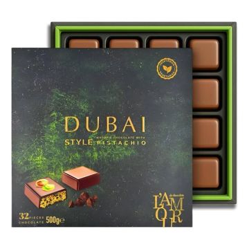 Dubai Style Milk Chooclate Kadayif & Pistachio 500g