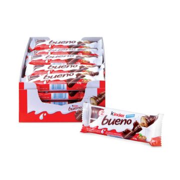 Kinder Bueno Milk Hazelnuts Chocolate 20 Bars