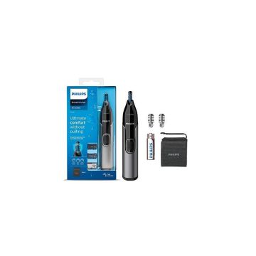 Philips NT3650-16 Series 3000 Battery-Operated Nose, Ear and Eyebrow Trimmer