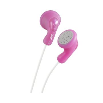 JVC HAF14 Gumy In-Ear Wired Headphones 3.5mm Jack (Pink) 