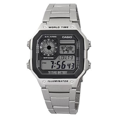 Casio AE-1200WHD-1AVEF World Time LCD Watch