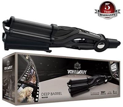 Toni & Guy TGIR1928UK Salon Professional 32 mm Deep Barrel Waver - Black