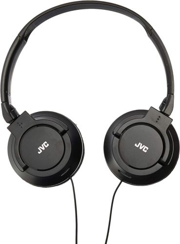 JVC HAS180B The Amazing On Ear Headphones, Black