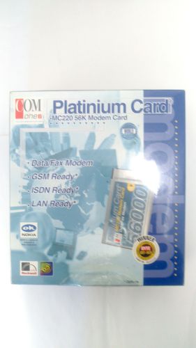 Com One Platinium Card