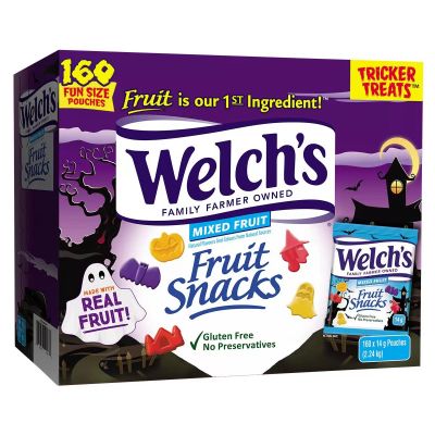 Welch's Mixed Fruit Snacks 160 x 14g Pouches