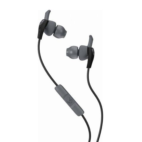 Skullcandy S2WIHX-448 Grey/Black XTplyo In-Ear Sweat Resistant Sport Bud w/Mic