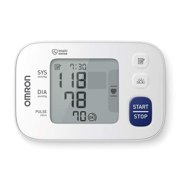 OMRON RS4 HEM-6181-E Automatic Wrist Blood Pressure Monitor