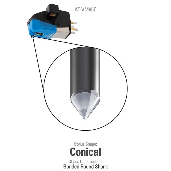Audio Technica AT-VM95C Magnet Stereo Cartridge
