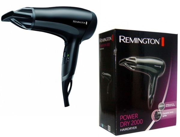 Remington D3010 PowerDry Hairdryer 2000W