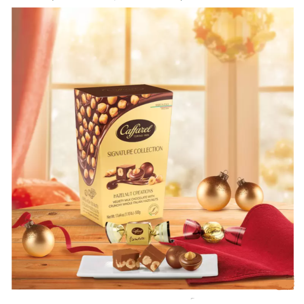 Caffarel Signature Collection Hazelnut Creations Gift Box - 500g